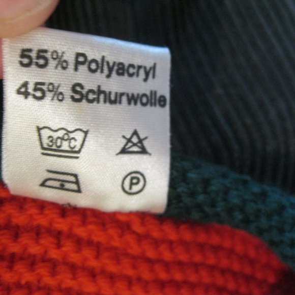 Child St Peter Trachten Sweater - Red - Wool Blend - Picture 3 of 4